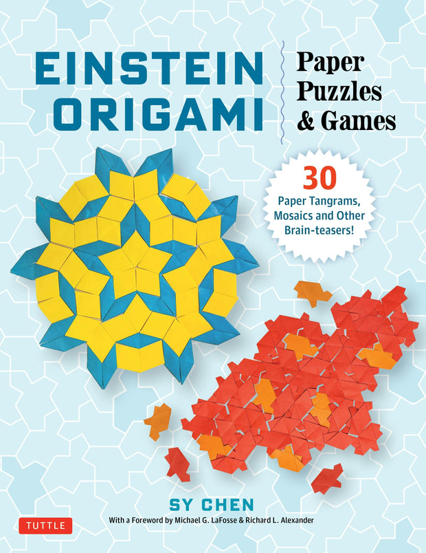 Cover image for Einstein Origami Paper Puzzles & Games, isbn: 9781462925513