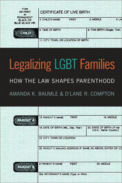 Cover image for Legalizing LGBT Families, isbn: 9781479802005