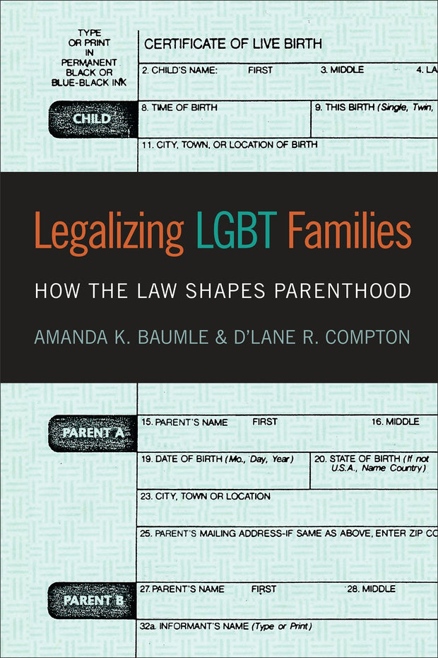Cover image for Legalizing LGBT Families, isbn: 9781479802005