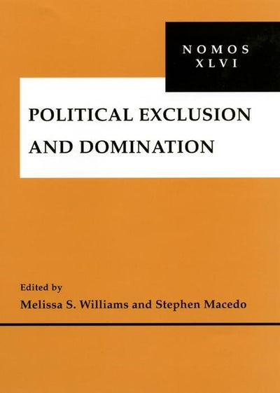 Cover image for Political Exclusion and Domination, isbn: 9781479806089
