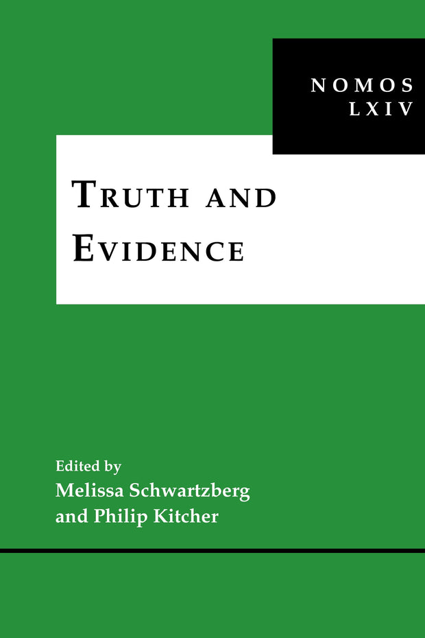 Cover image for Truth and Evidence, isbn: 9781479811601