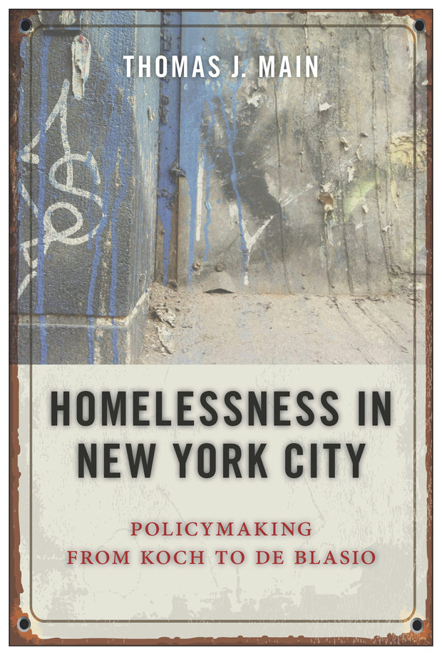 Cover image for Homelessness in New York City, isbn: 9781479826964