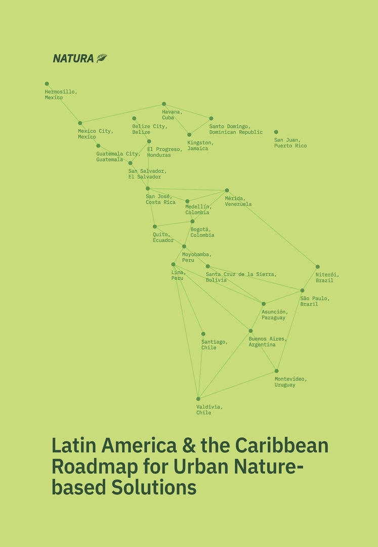 Cover image for Latin America and the Caribbean Roadmap for Urban Nature-based Solutions ISBN 9781479850693