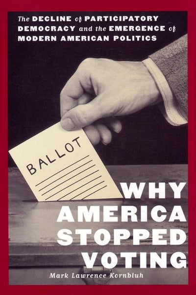 Cover image for Why America Stopped Voting, isbn: 9781479854967