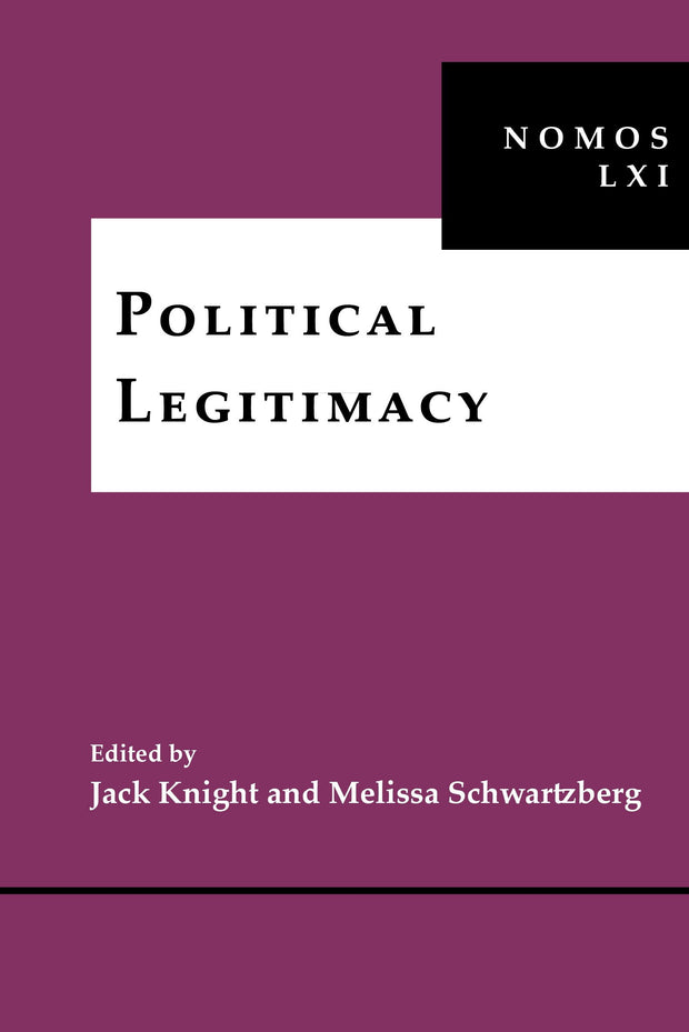 Cover image for Political Legitimacy, isbn: 9781479871421