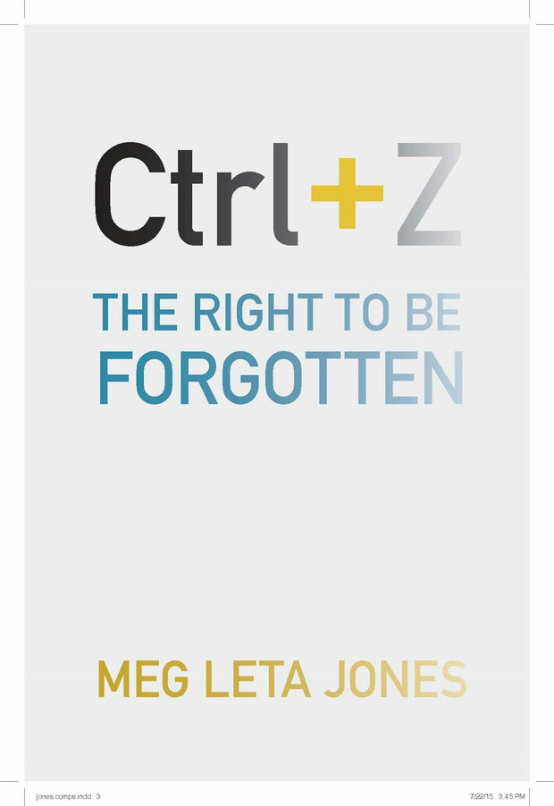 Cover image for Ctrl + Z, isbn: 9781479898718