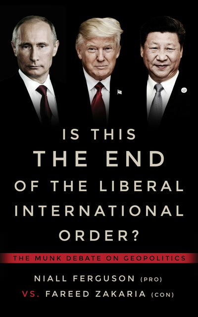 Cover image for Is This the End of the Liberal International Order?, isbn: 9781487003357