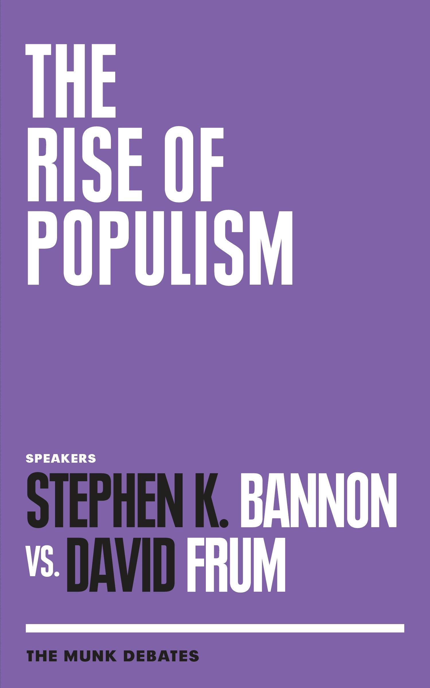 Book cover image for The Rise of Populism ISBN: 9781487006297