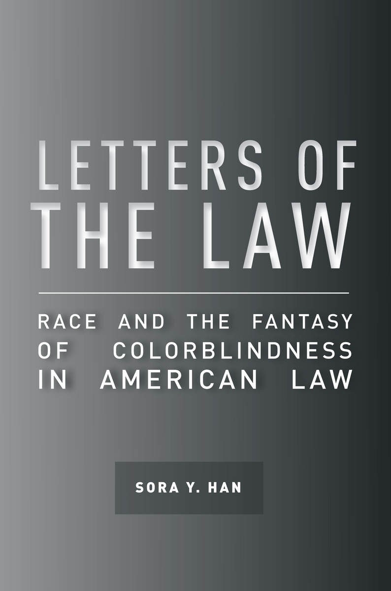 Book cover image for Letters of the Law ISBN: 9781503602793