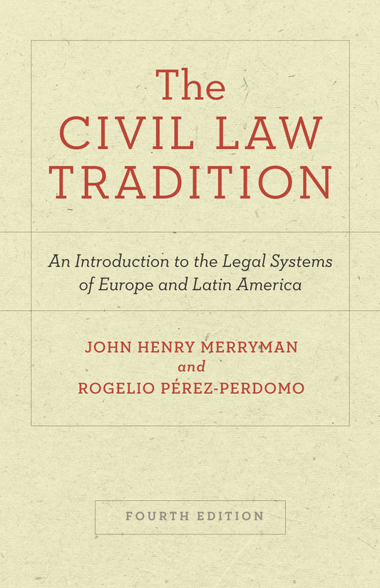 The Civil Law Tradition
