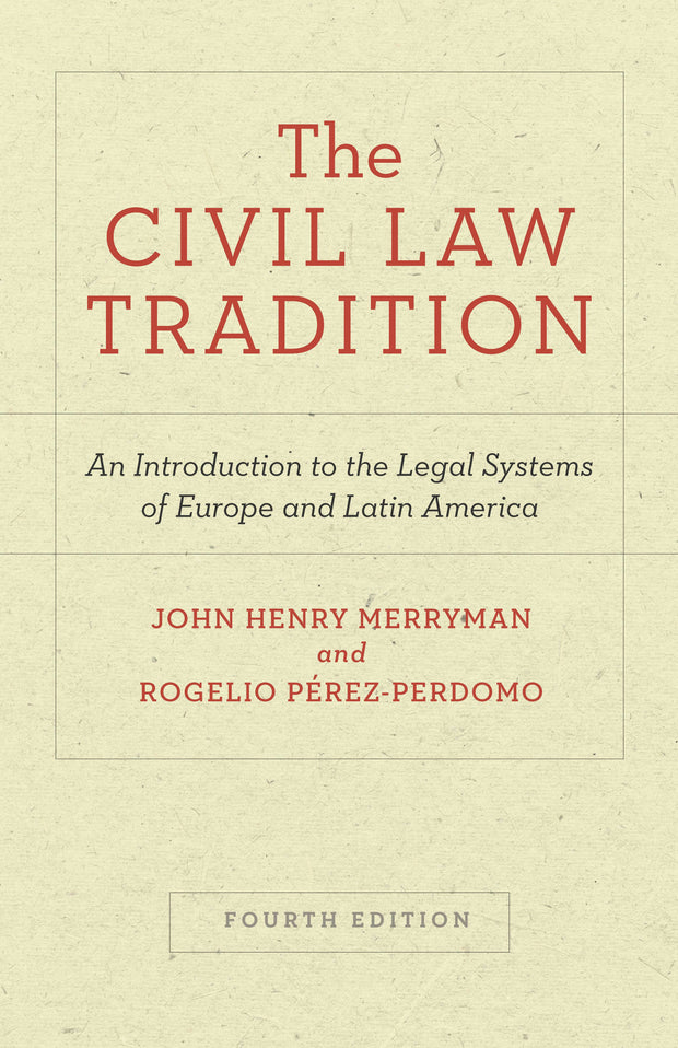Cover image for The Civil Law Tradition, isbn: 9781503607545