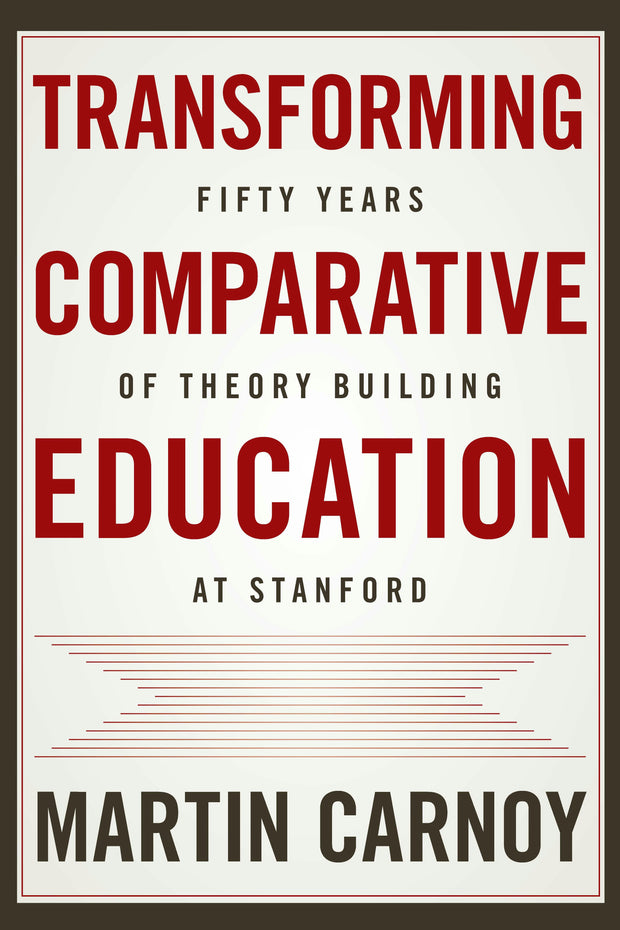 Cover image for Transforming Comparative Education, isbn: 9781503608429