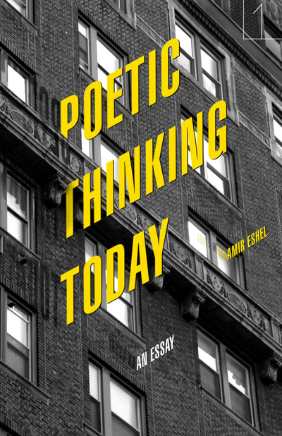 Cover image for Poetic Thinking Today, isbn: 9781503610514