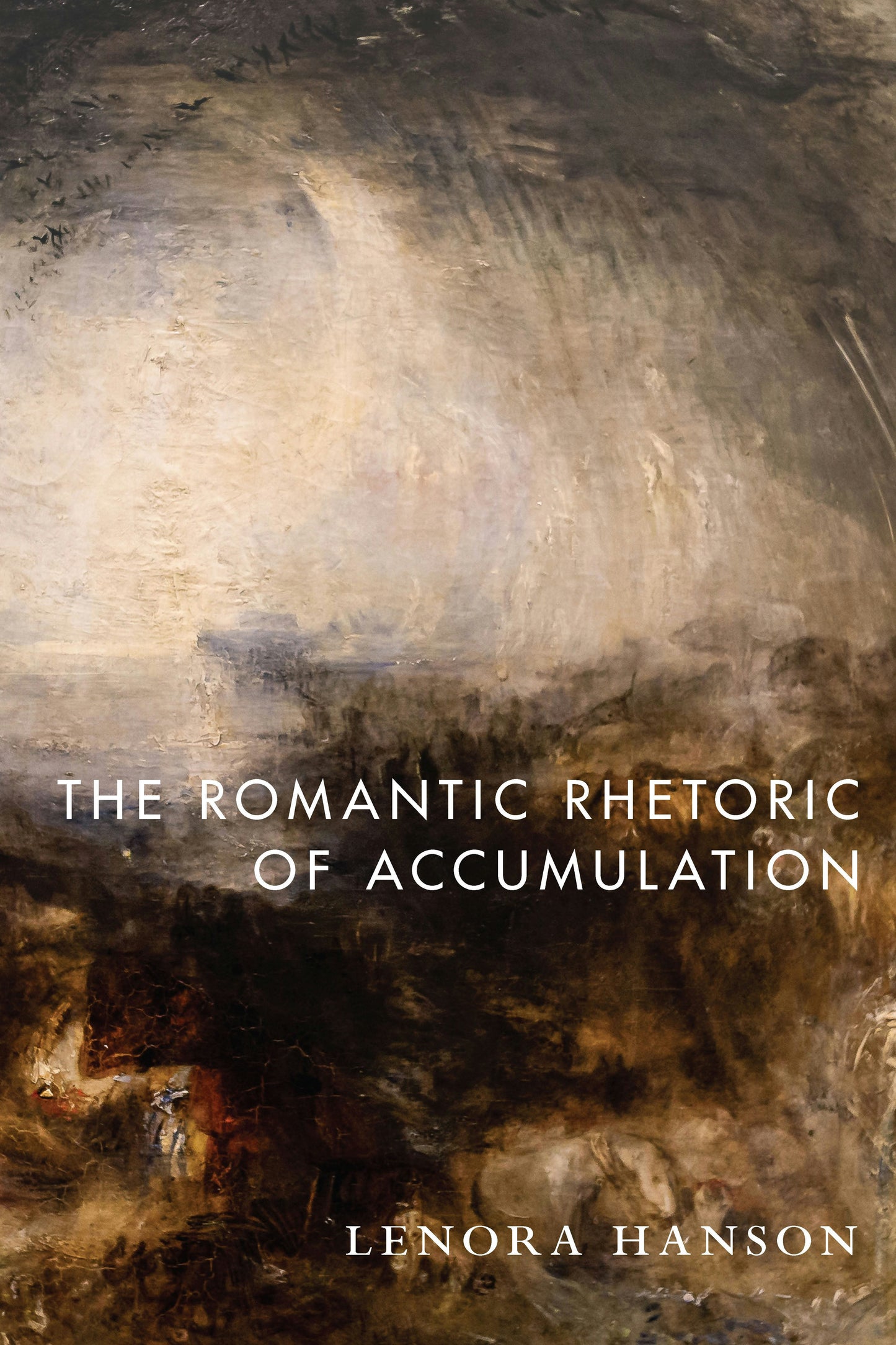 Book cover image for The Romantic Rhetoric of Accumulation ISBN: 9781503633940