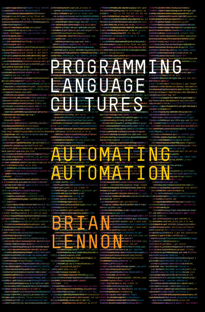 Cover image for Programming Language Cultures, isbn: 9781503639874