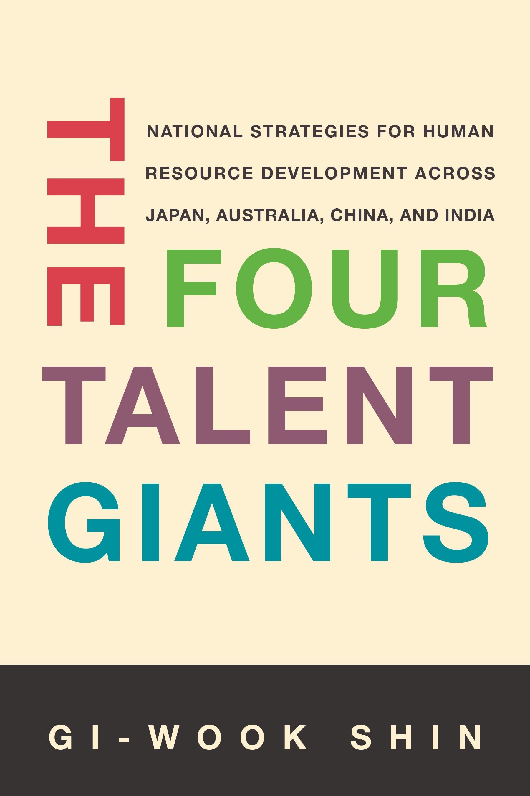 Book cover image for The Four Talent Giants ISBN: 9781503642669