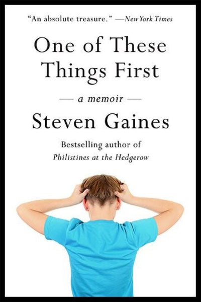 Cover image for One of These Things First, isbn: 9781504039475