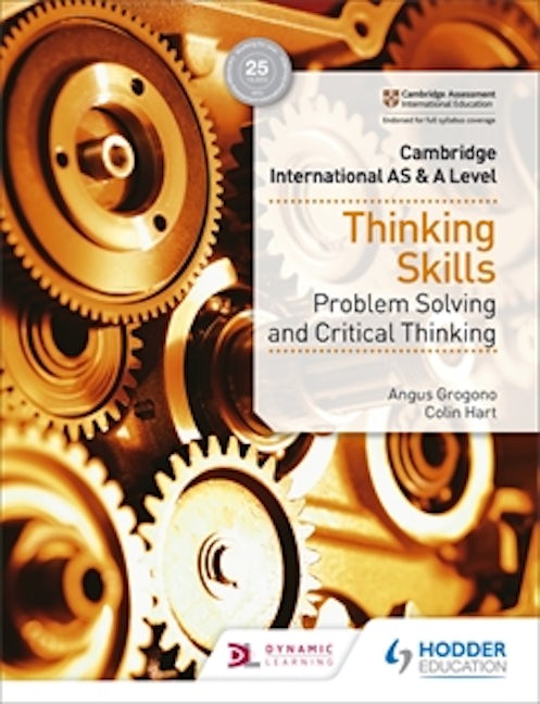 Book cover image for Cambridge International AS & A Level Thinking Skills ISBN: 9781510421899