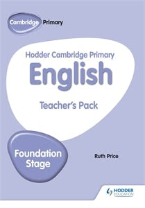 Book cover image for Hodder Cambridge Primary English Teacher's Pack Foundation Stage ISBN: 9781510457379