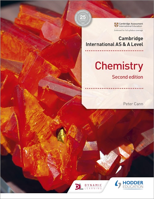 Book cover image for Cambridge International AS & A Level Chemistry Student's Book Second Edition ISBN: 9781510480230