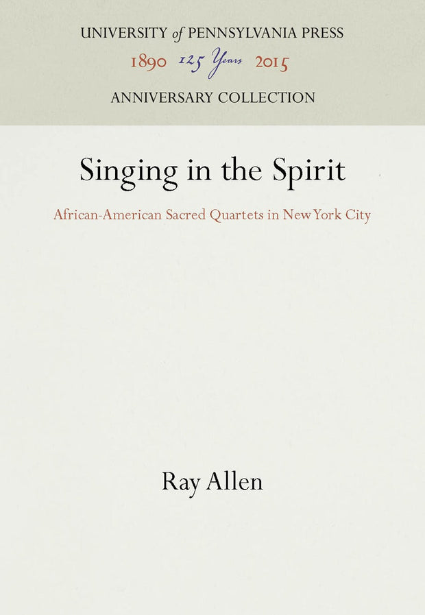 Cover image for Singing in the Spirit, isbn: 9781512800043