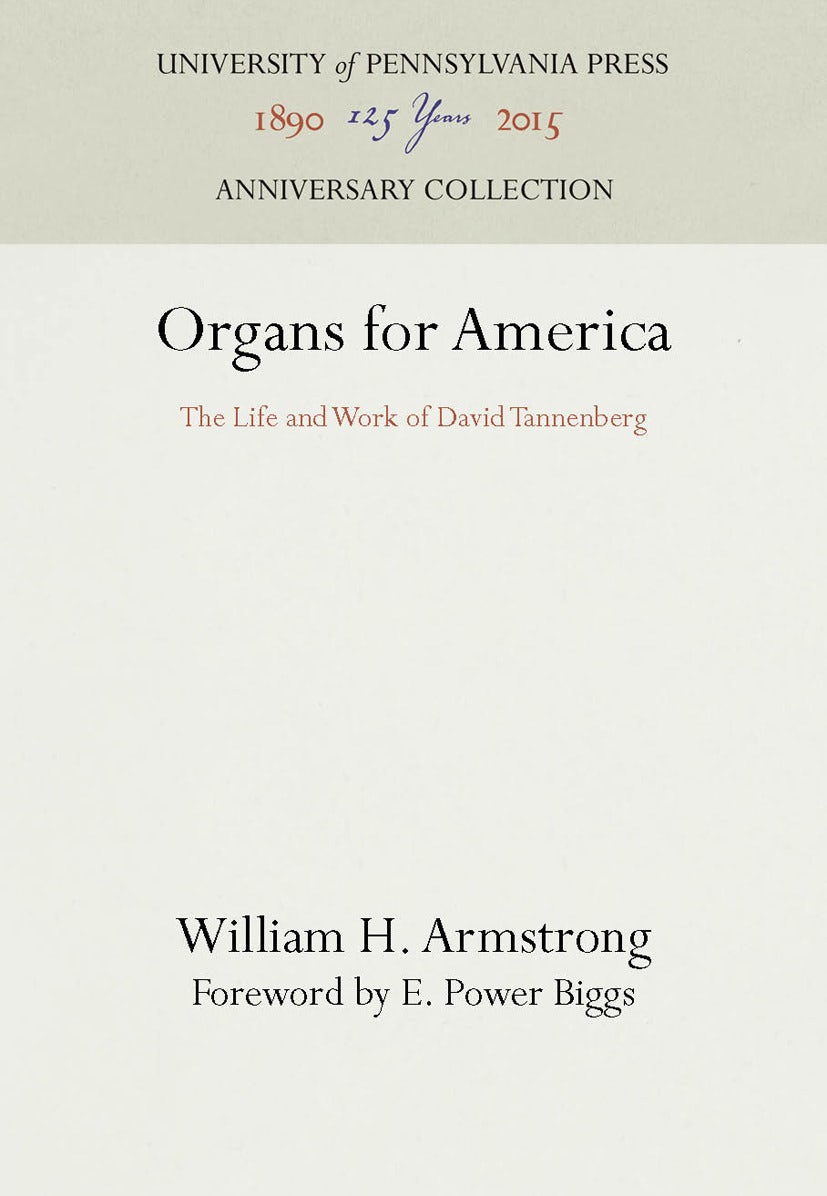Book cover image for Organs for America ISBN: 9781512800081