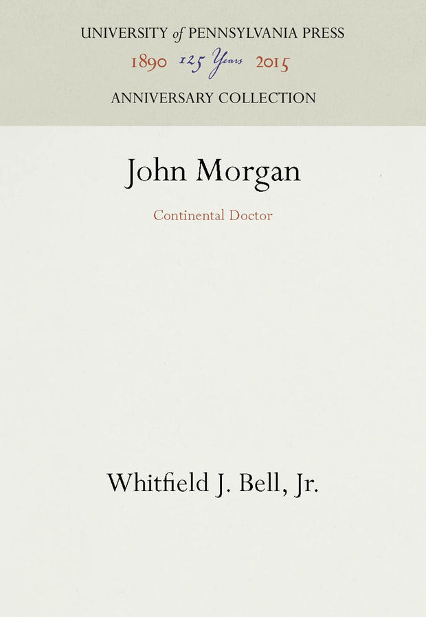 Cover image for John Morgan, isbn: 9781512800302
