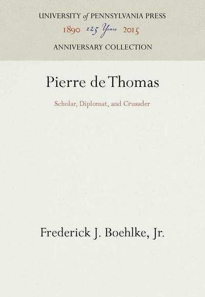 Cover image for Pierre de Thomas, isbn: 9781512800418