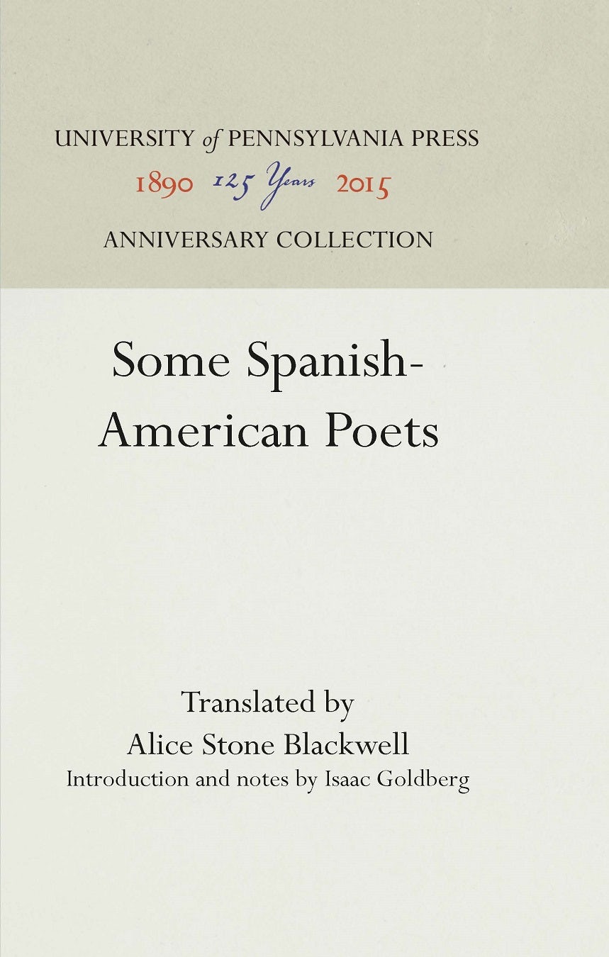 Book cover image for Some Spanish-American Poets ISBN: 9781512800524