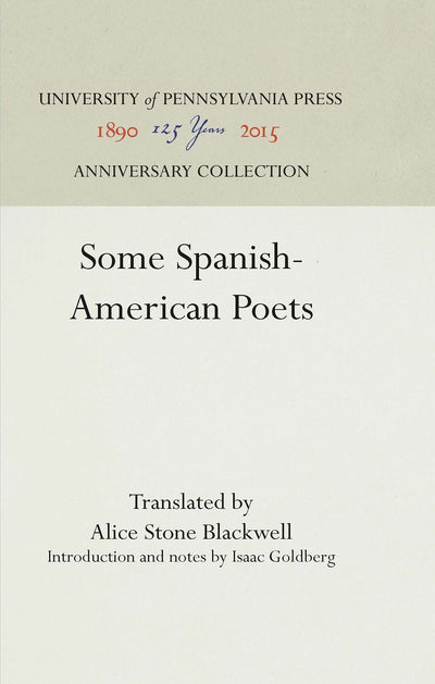 Cover image for Some Spanish-American Poets, isbn: 9781512800524