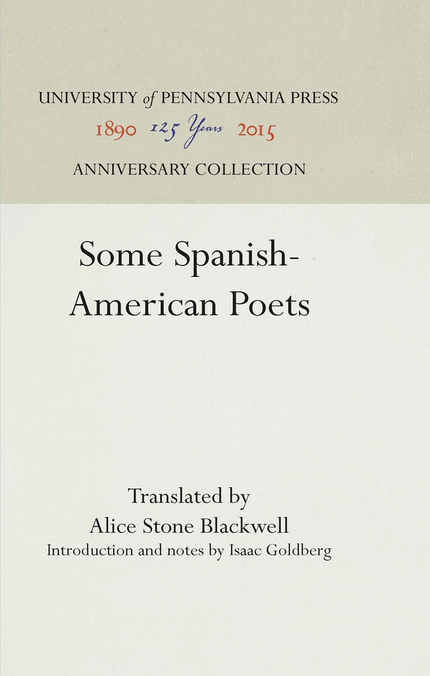 Cover image for Some Spanish-American Poets, isbn: 9781512800524