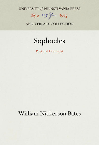 Cover image for Sophocles, isbn: 9781512800548