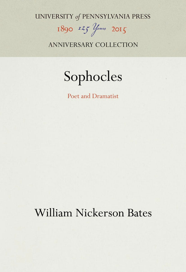 Cover image for Sophocles, isbn: 9781512800548