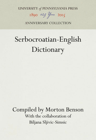 Cover image for Serbocroatian-English Dictionary, isbn: 9781512800630