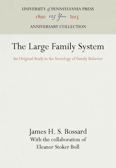 Cover image for The Large Family System, isbn: 9781512800791