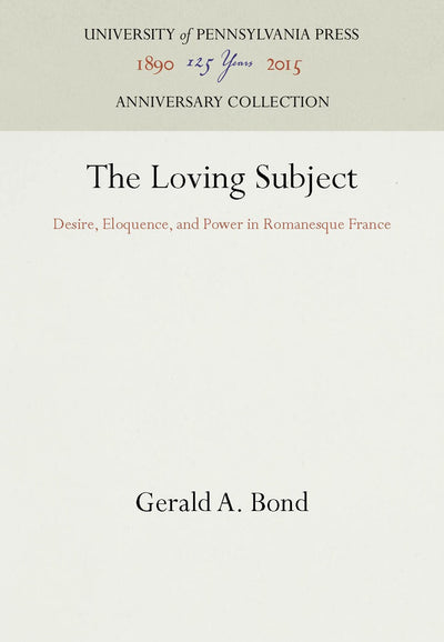 Cover image for The Loving Subject, isbn: 9781512800821