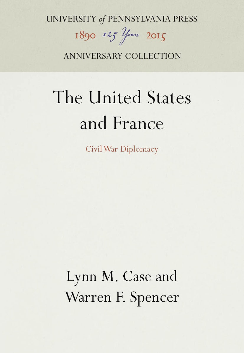 Book cover image for The United States and France ISBN: 9781512801101