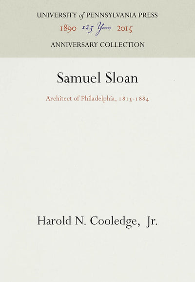 Cover image for Samuel Sloan, isbn: 9781512801286
