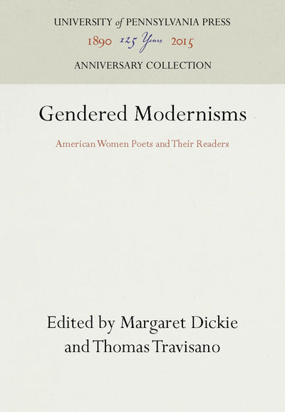Cover image for Gendered Modernisms, isbn: 9781512801668