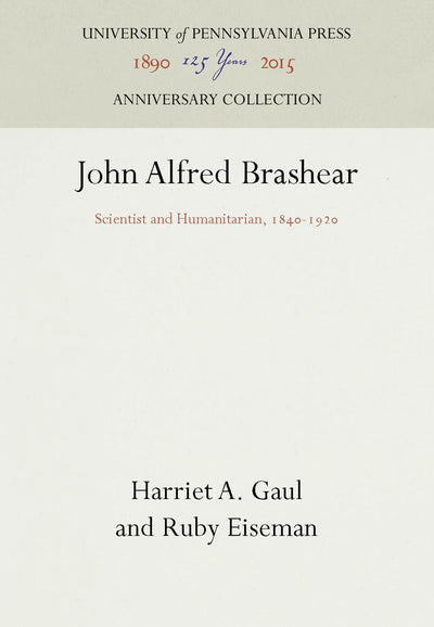 Cover image for John Alfred Brashear, isbn: 9781512801941