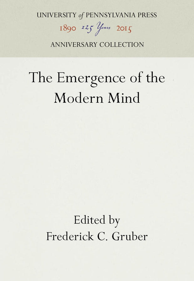 Cover image for The Emergence of the Modern Mind, isbn: 9781512802122