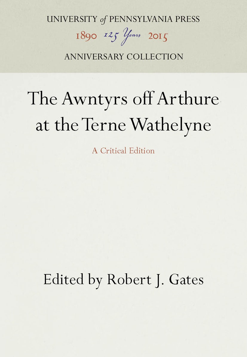 Book cover image for The Awntyrs off Arthure at the Terne Wathelyne ISBN: 9781512802344