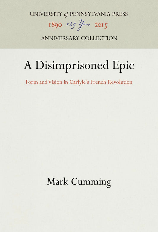 A Disimprisoned Epic