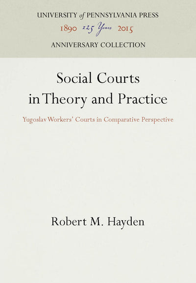 Cover image for Social Courts in Theory and Practice, isbn: 9781512802658