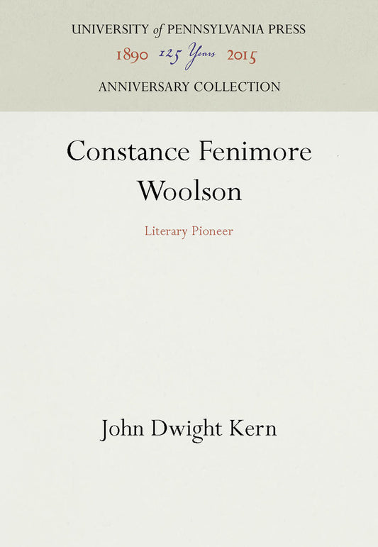 Constance Fenimore Woolson