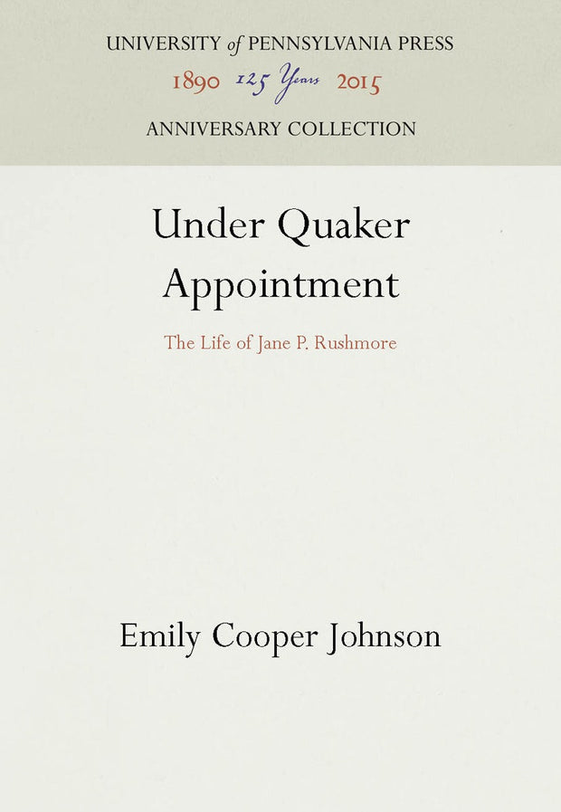 Cover image for Under Quaker Appointment, isbn: 9781512803235