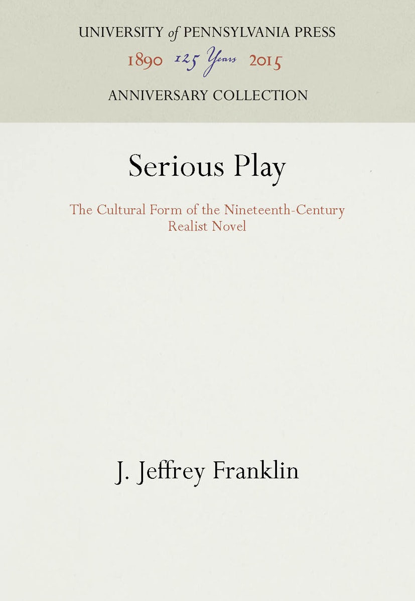 Book cover image for Serious Play ISBN: 9781512803303