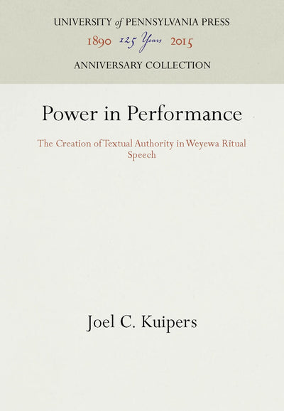 Cover image for Power in Performance, isbn: 9781512803341