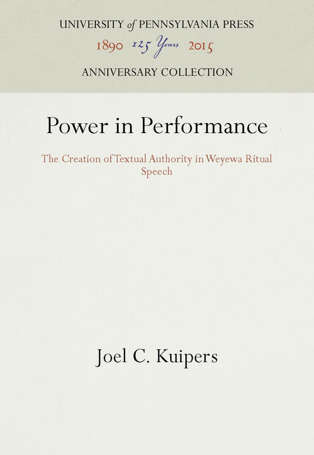 Cover image for Power in Performance, isbn: 9781512803341