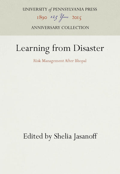 Cover image for Learning from Disaster, isbn: 9781512803358